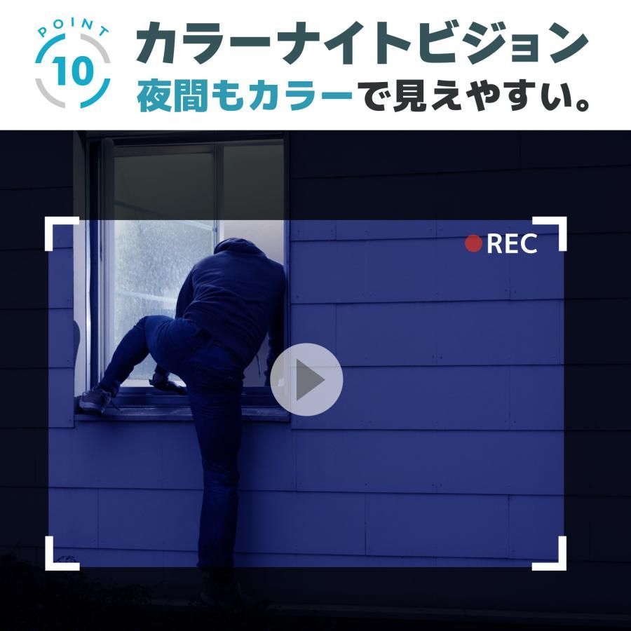 2609 ソーラーパネル 一体型 フルHD 高画質 防犯カメラ 双方向通話