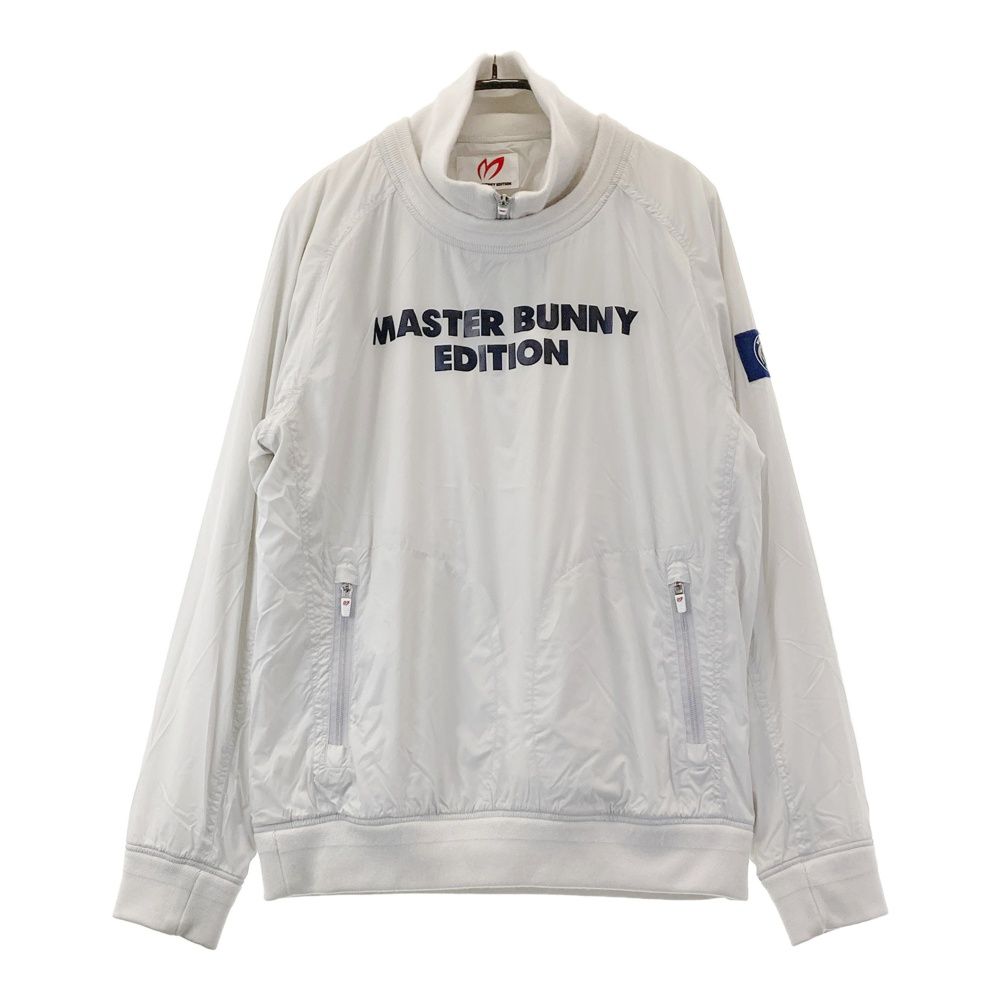 サイズ：4 MASTER BUNNY EDITION マスターバニーエディション 2023年 長袖ハーフジップTシャツ  グリーン系 [240101443332] ゴルフウェア メンズ ストスト サイズ：4 MASTER BUNNY EDITION マスターバニーエディション 2023年