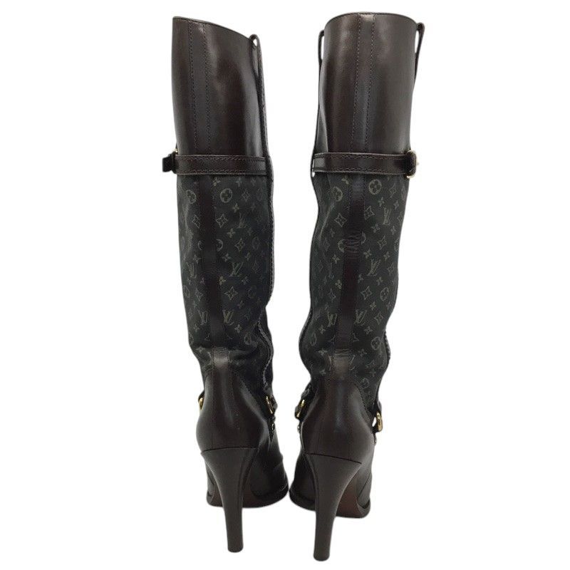 LOUIS VUITTON【ルイヴィトン】ロングブーツ モノグラム ミニ ラン 36