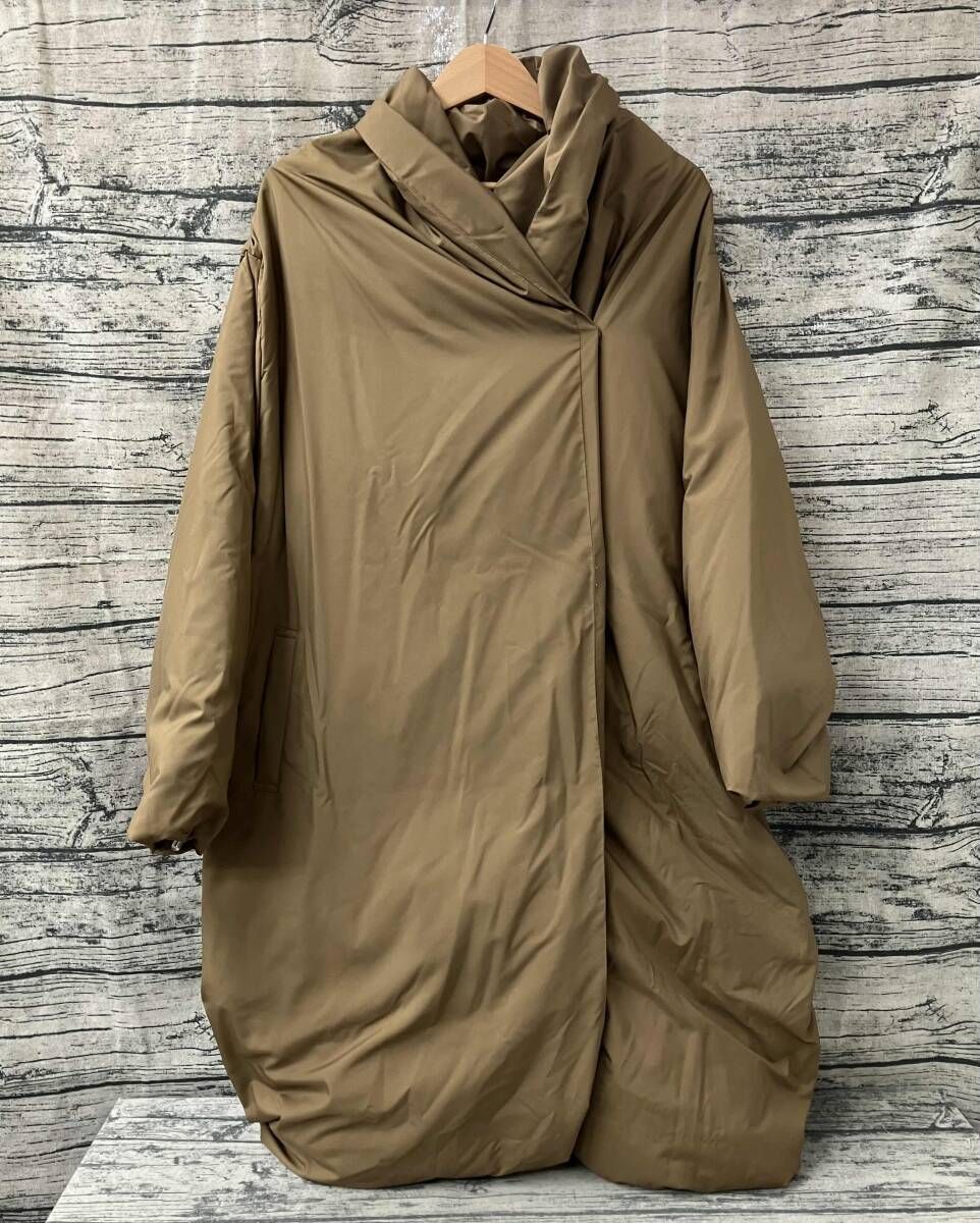 mizuiro ind. ダウンコート ベージュ フリーサイズ 工場
