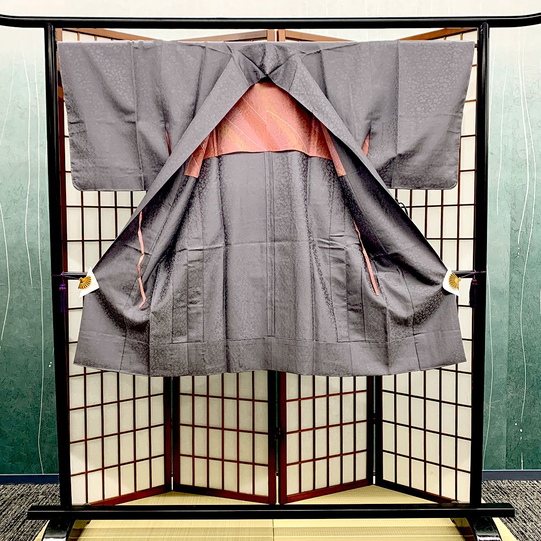 リサイクル着物 道中着 アラベスク模様 sm cort 2