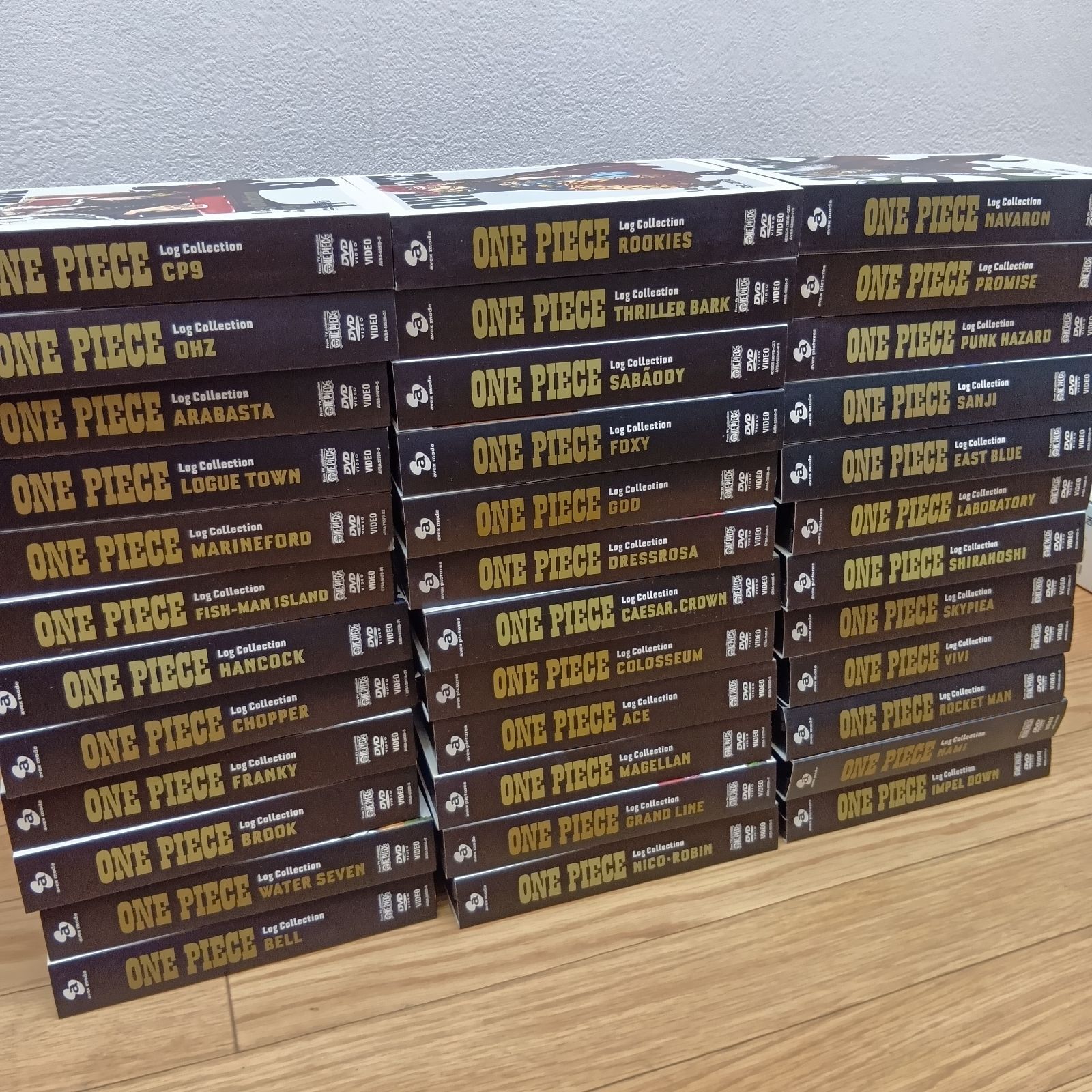 ONE PIECE Log Collection 4枚組み 36巻セットDVD - メルカリ