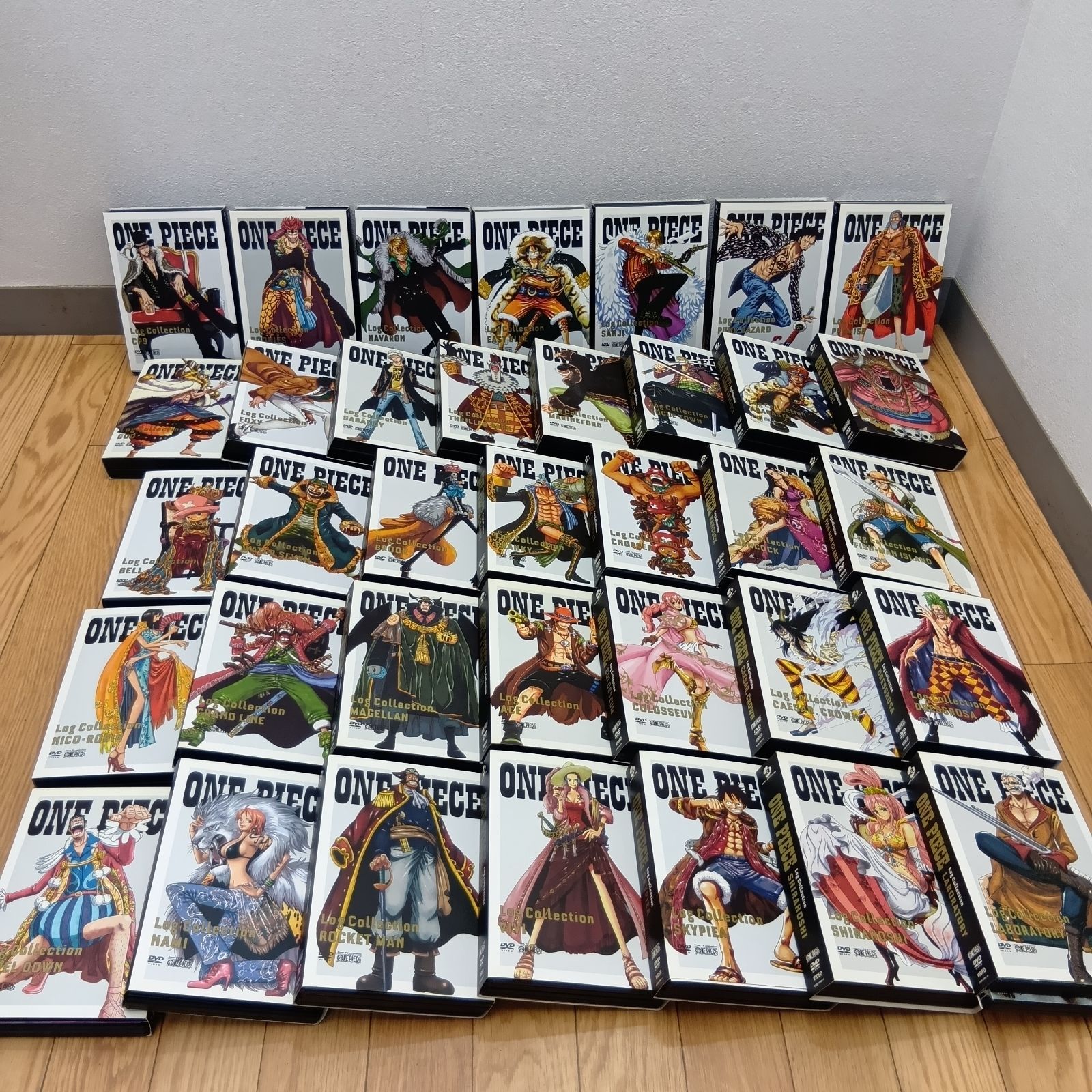 ONE PIECE Log Collection 4枚組み 36巻セットDVD - メルカリ