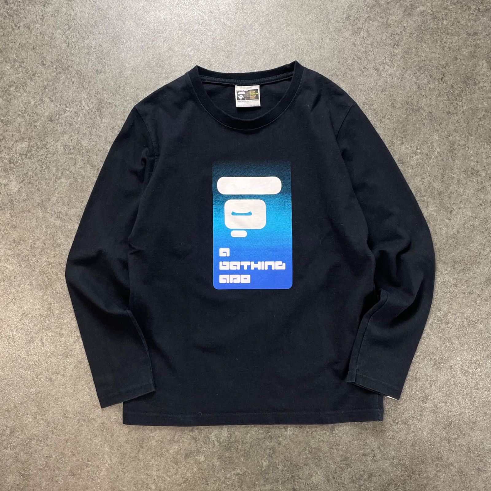 美USED Vintage A BATHING APE L/S Tee アベイシングエイプ 長袖 
