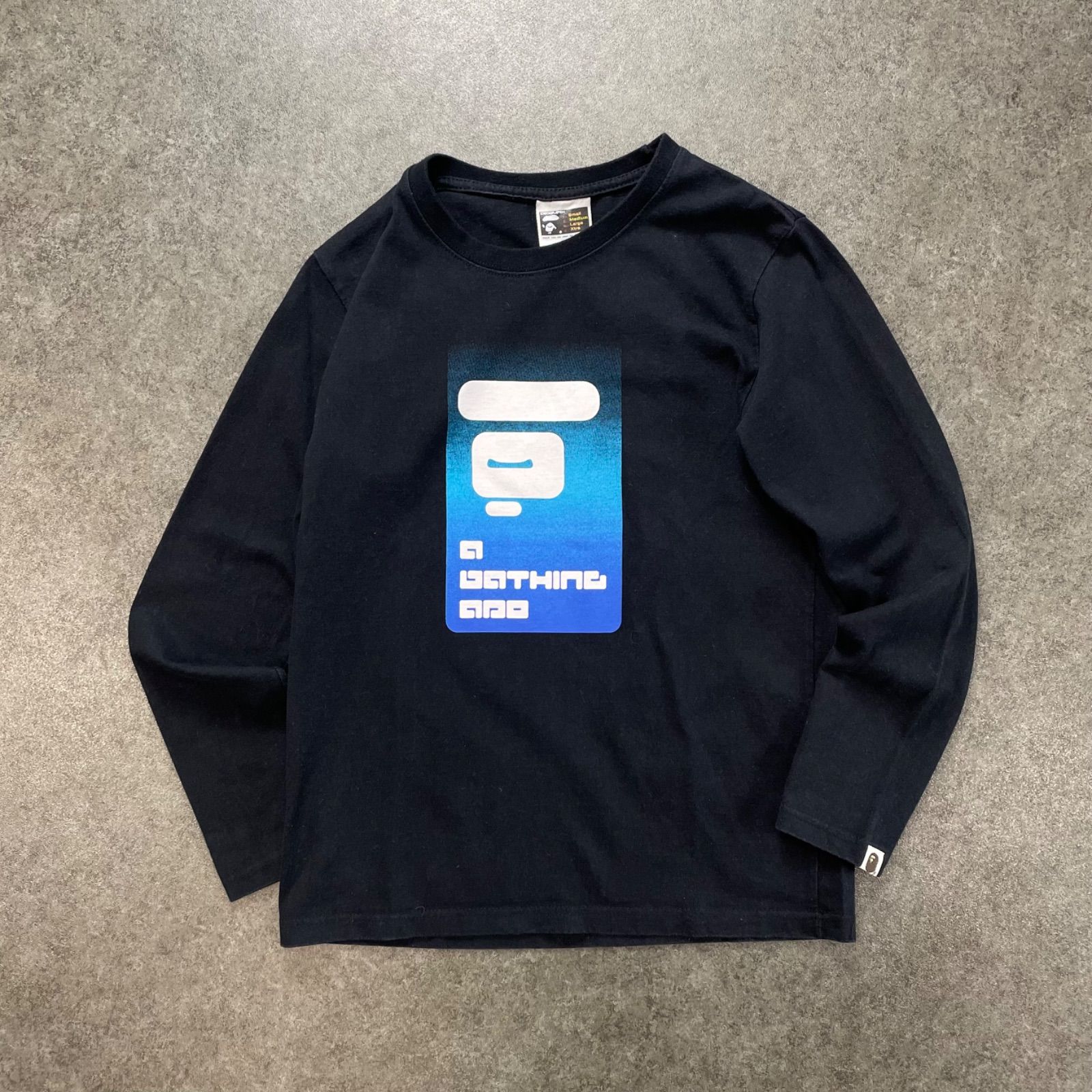 美USED Vintage A BATHING APE L/S Tee アベイシングエイプ 長袖 