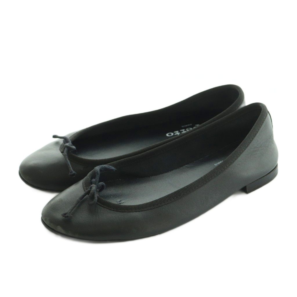 Repetto　パンプス　LunaSlingback　ブラック　リボン　レペット Repetto パンプス LunaSlingback ブラック リボン レペット drop