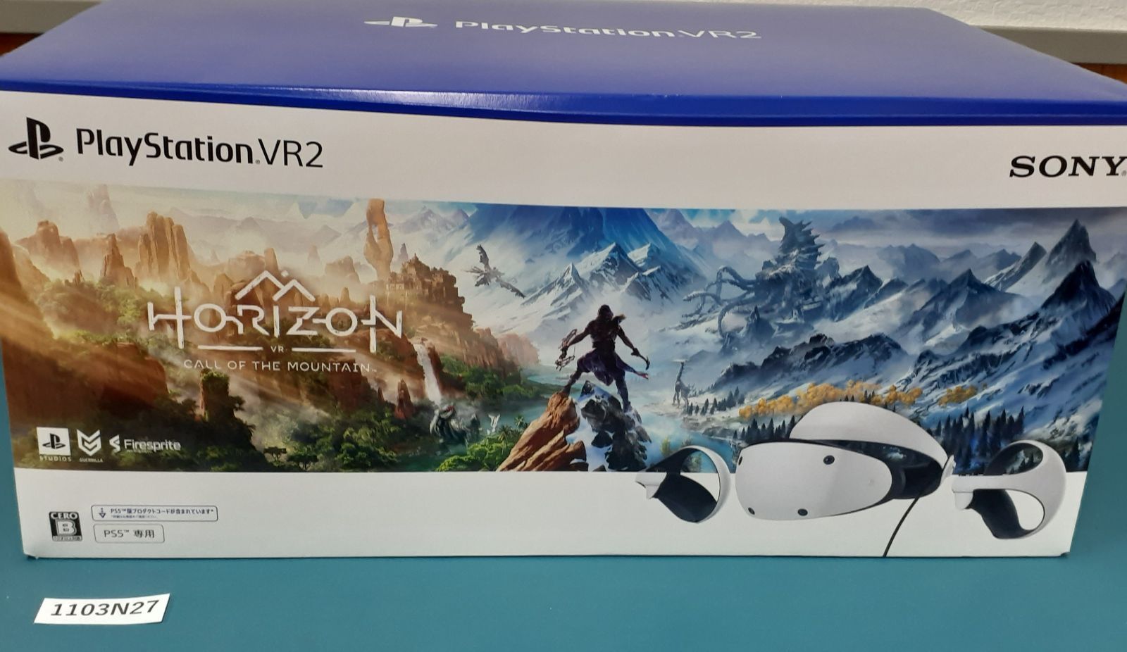 1103 N 27 PS 5用 PSVR本体 ホライゾン CFIJ 17001