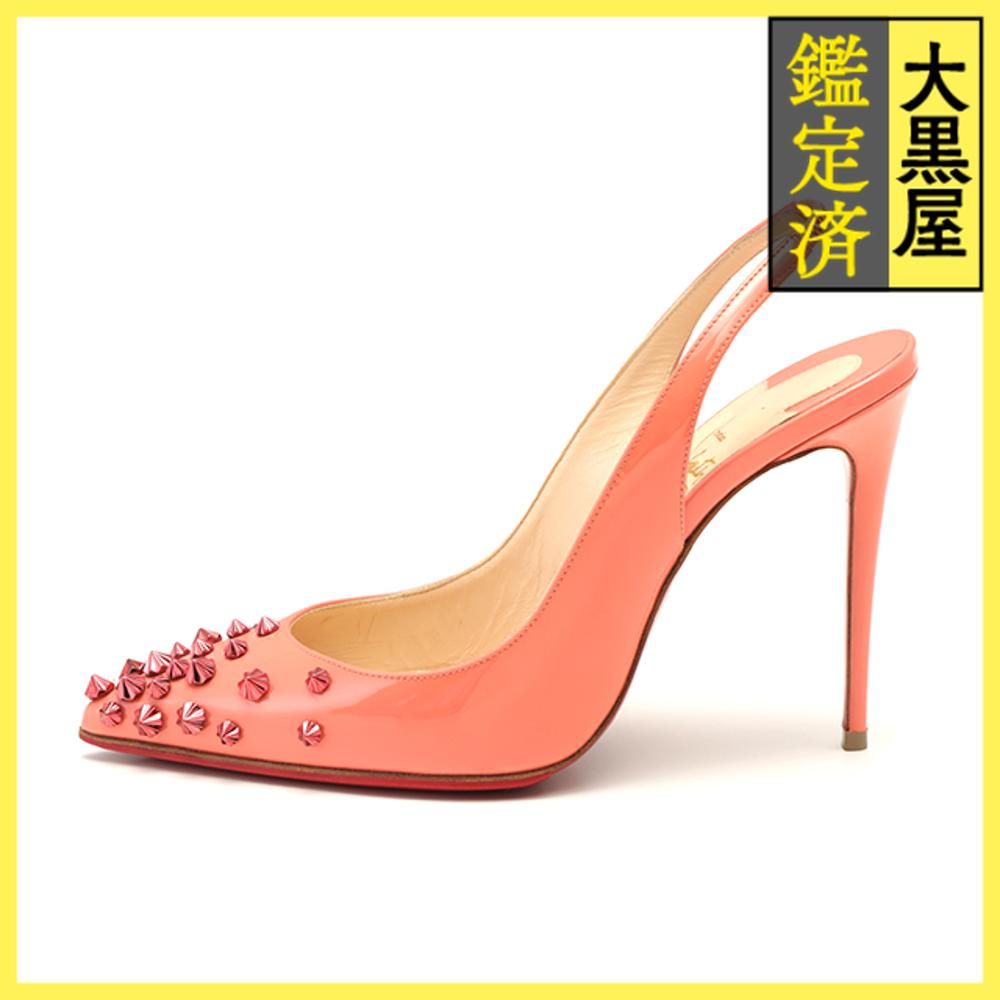 クリスチャンルブタン スタッズヒールパンプス - 【432】 - メルカリ