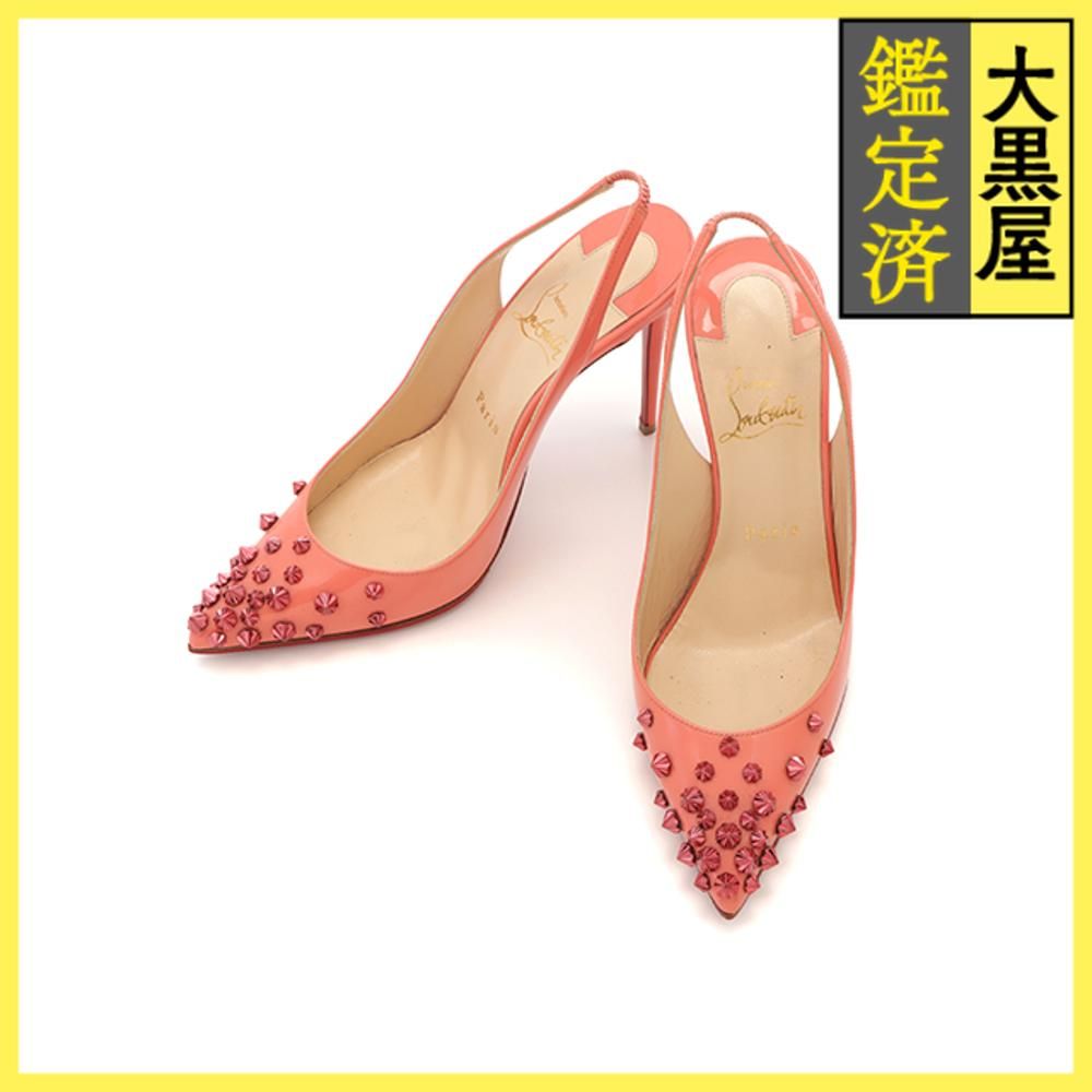 クリスチャンルブタン スタッズヒールパンプス - 【432】 - メルカリ