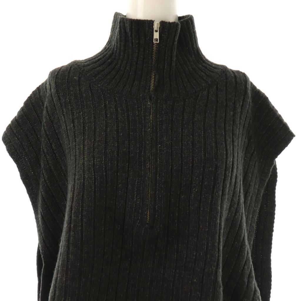 エトレトウキョウ ETRE TOKYO ハーフジップタートルニットベスト F