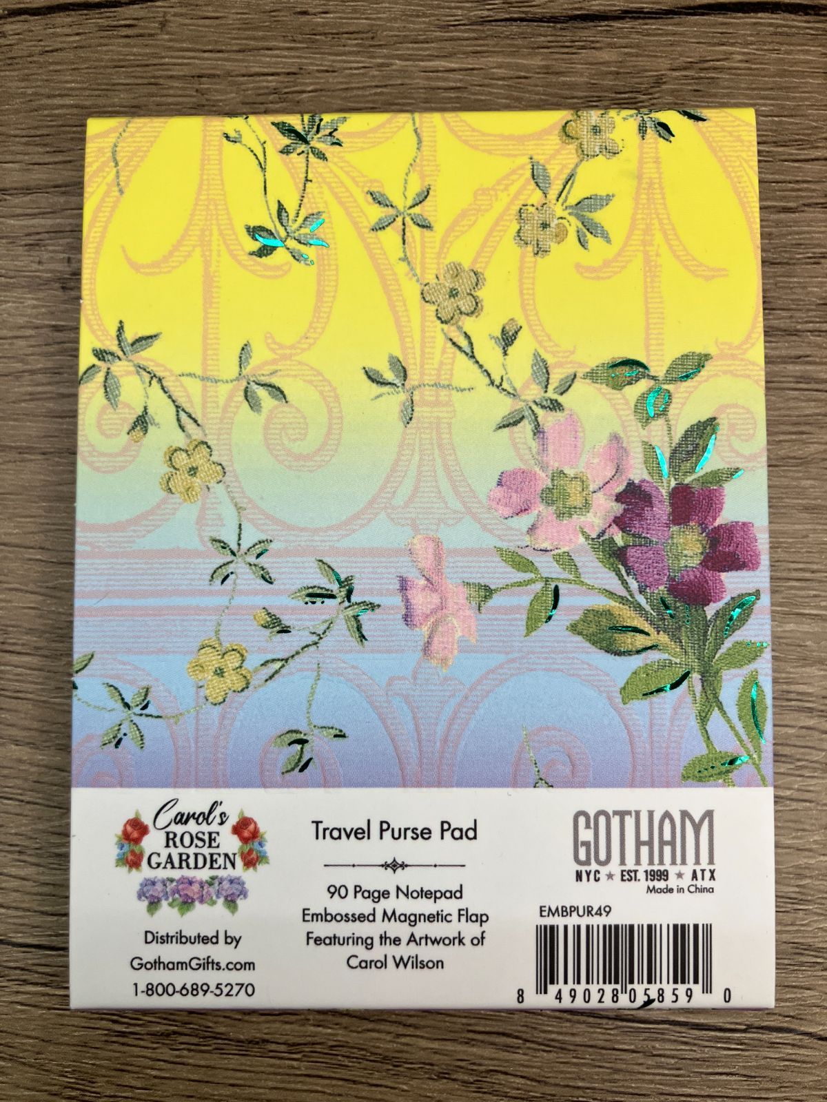 Carol Wilson キャロルウィルソン／Travel Purse Pad／メモ帳 2冊【J