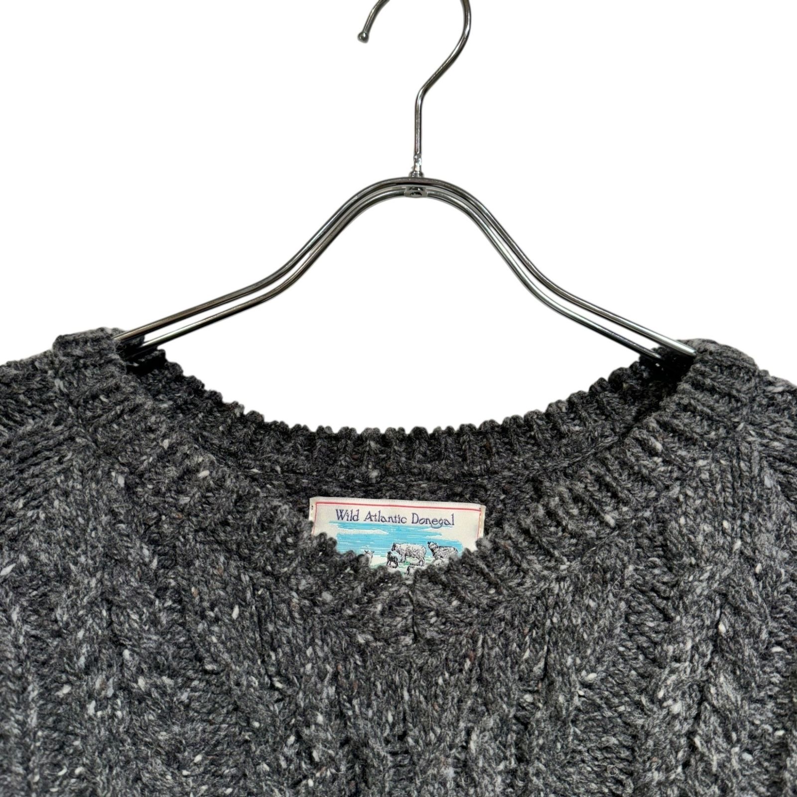 NOAH (ノア) □ ③④ 24080122002130 V-Neck Donegal Fisherman