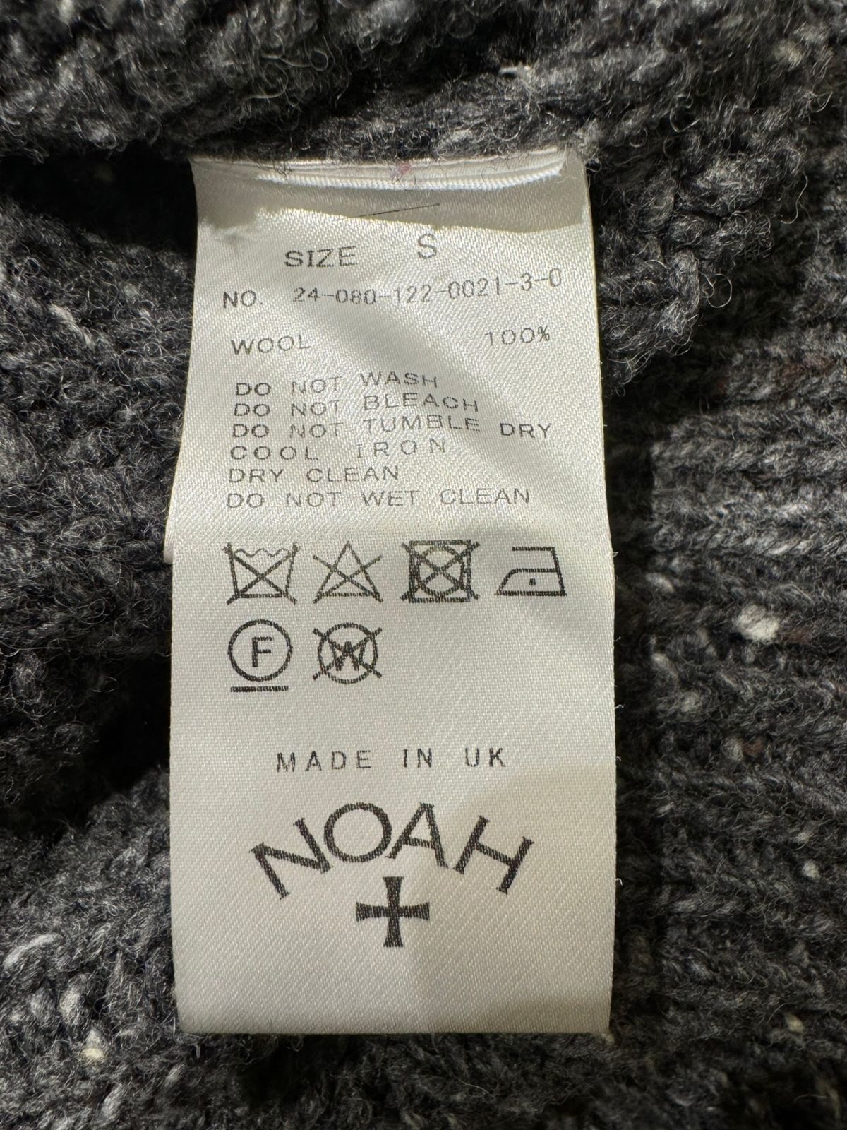 NOAH (ノア) □ ③④ 24080122002130 V-Neck Donegal Fisherman
