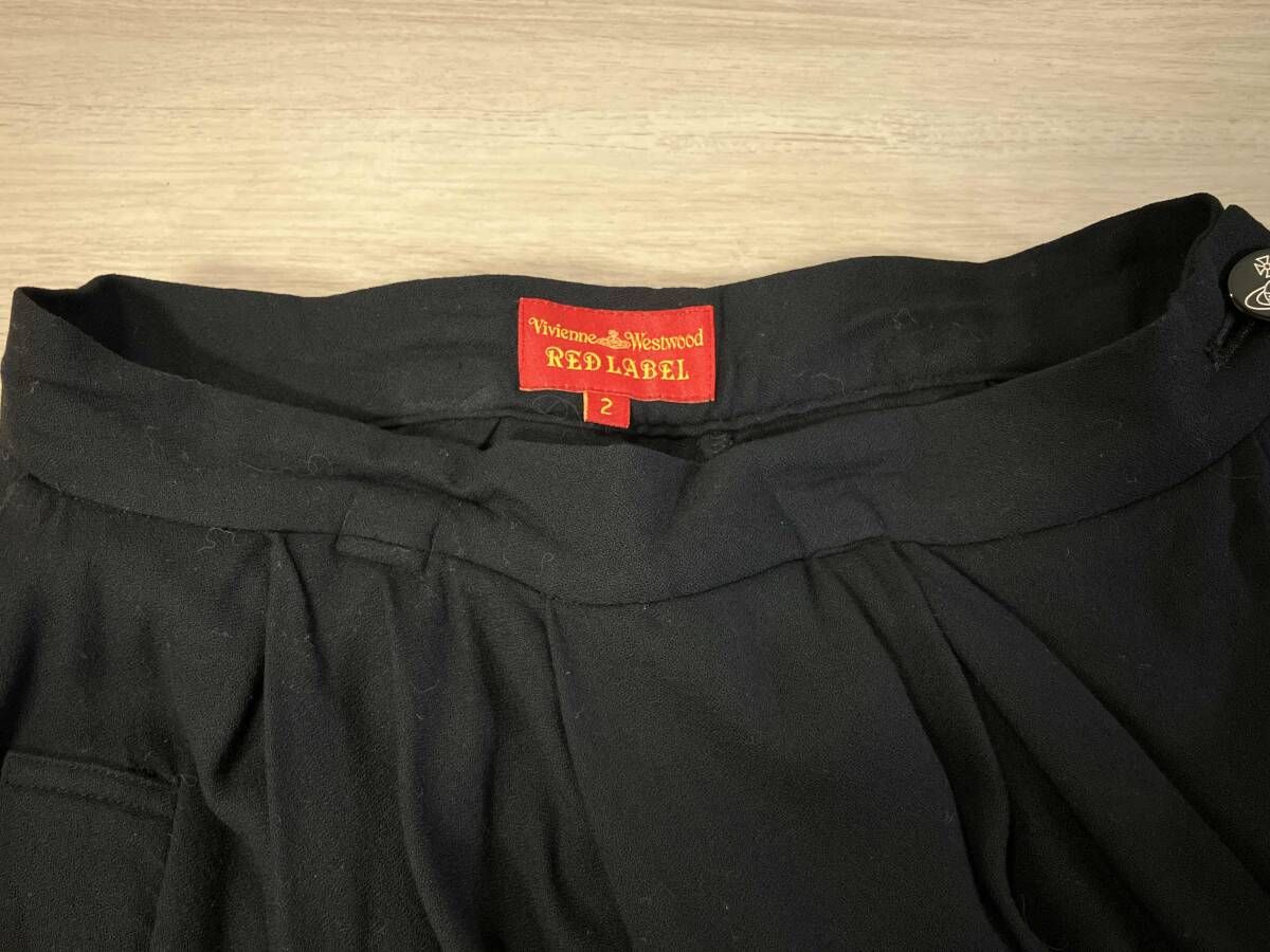 VIVIENNE WESTWOOD RED LABEL／90s／オリゾンティ／ブラック スカート