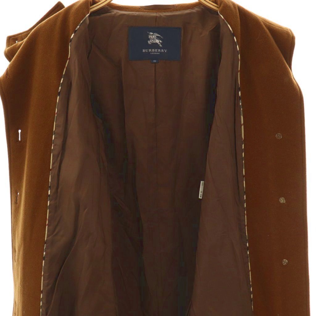 バーバリー ロンドン BURBERRY LONDON ウールスタンドカラーコート 38