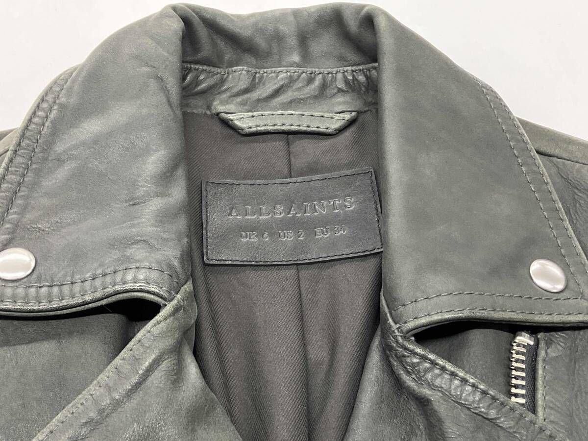 ALLSAINTS ダブルライダースジャケット オールセインツ レザー