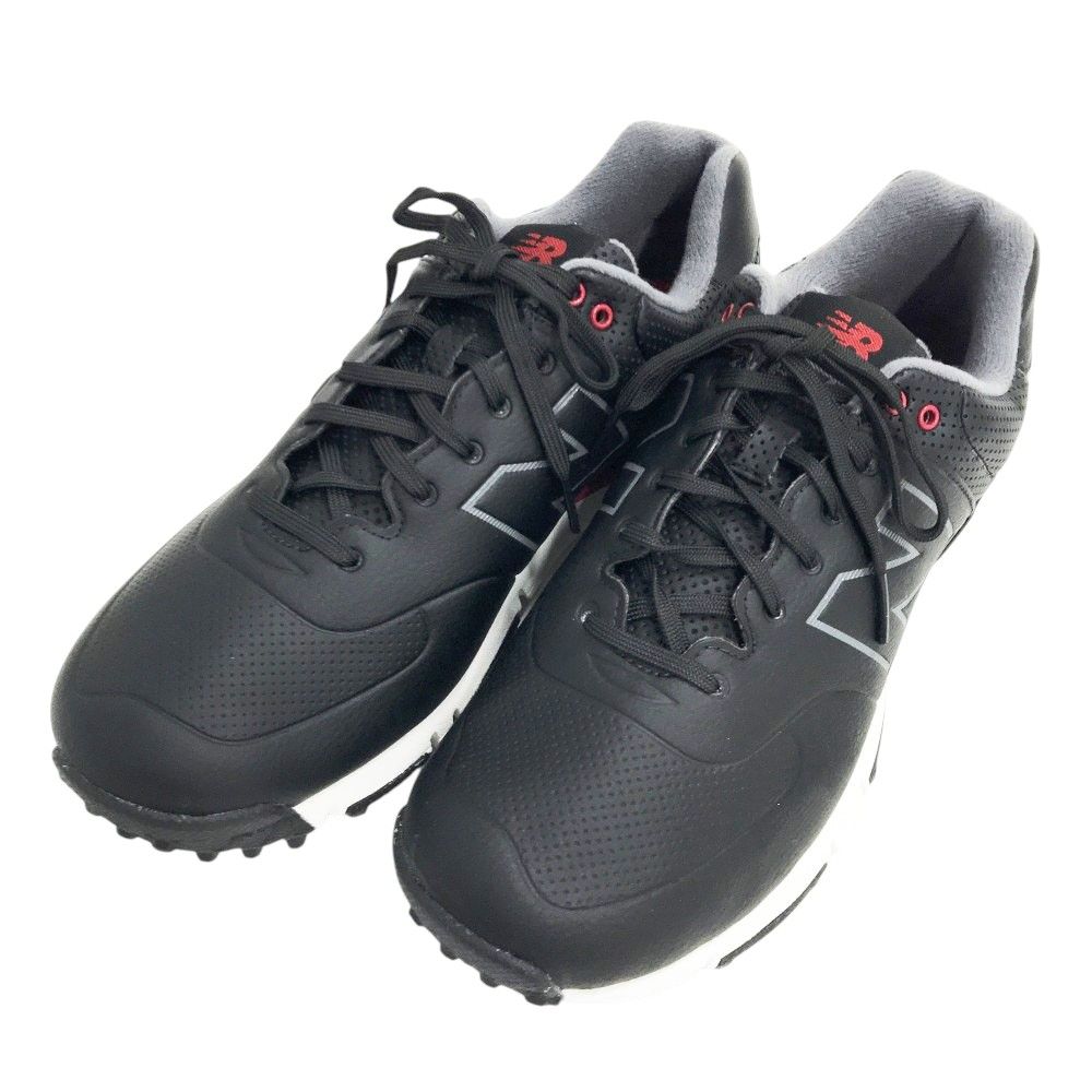 新作，新品 NEW BALANCE GOLF ニューバランス NBG574 ゴルフシューズ  ブラック系 USA 9 [240101558994] ゴルフウェア メンズ ストスト シューズ(男性用)