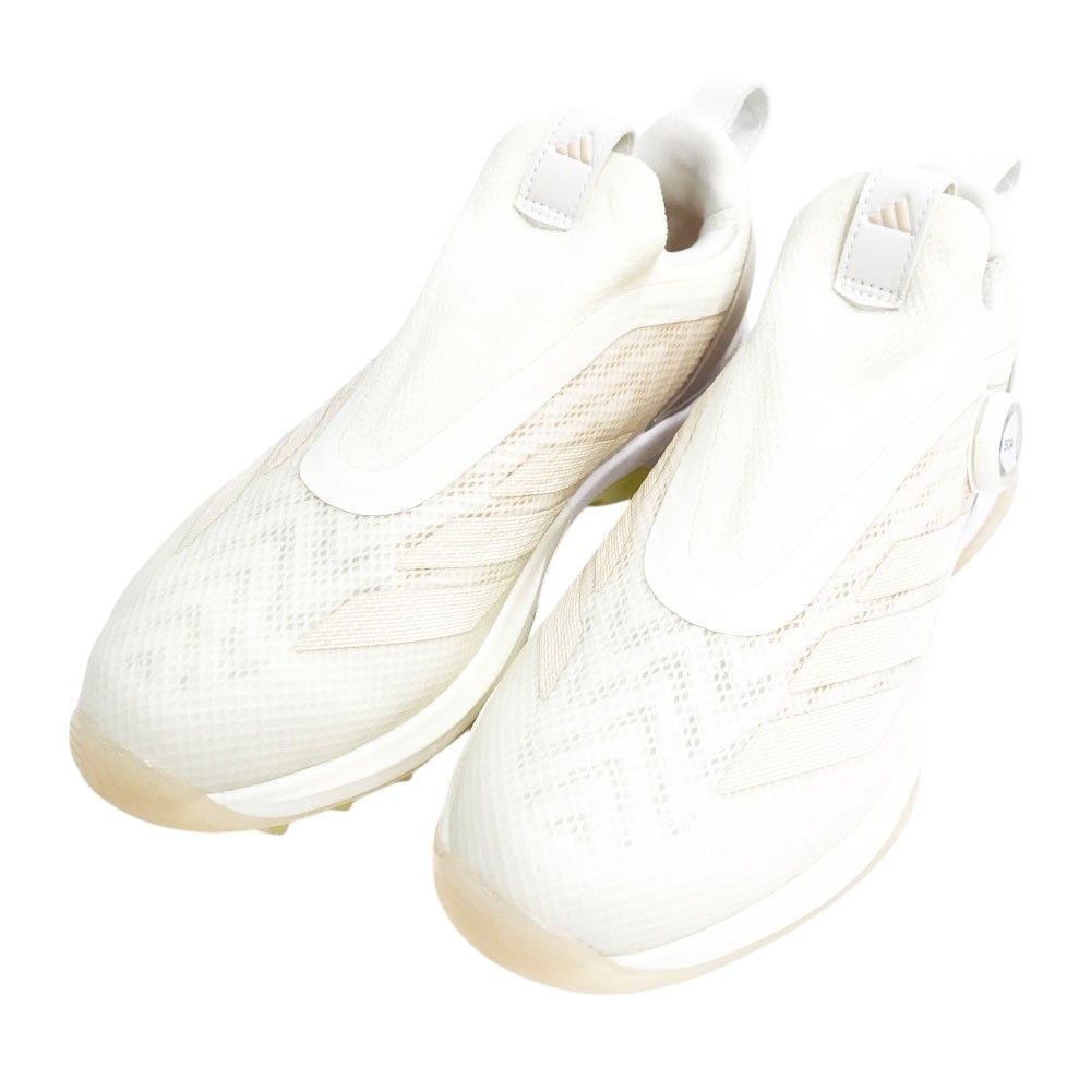 ADIDAS GOLF アディダスゴルフ IH 9894 モデル adizero ゼッドジー25 BOA ゴルシューズ ホワイト系 24 5 cm ゴルフウェア レディース ストスト