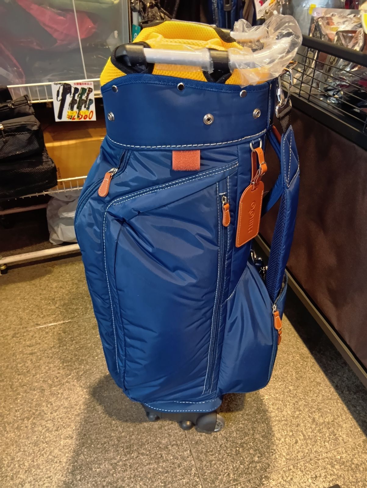 ✨新品未使用✨希少品 14分割 超軽量キャディバッグ 9.0型 楽天市場】OOWLS 14分割 スタンドキャディバッグ 9.5型 軽量 47インチ