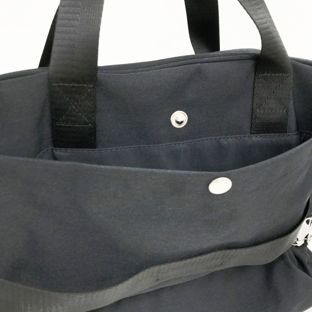 J.LINDEBERG ジェイリンドバーグ 2層式 2way ボストンバッグ ブラック