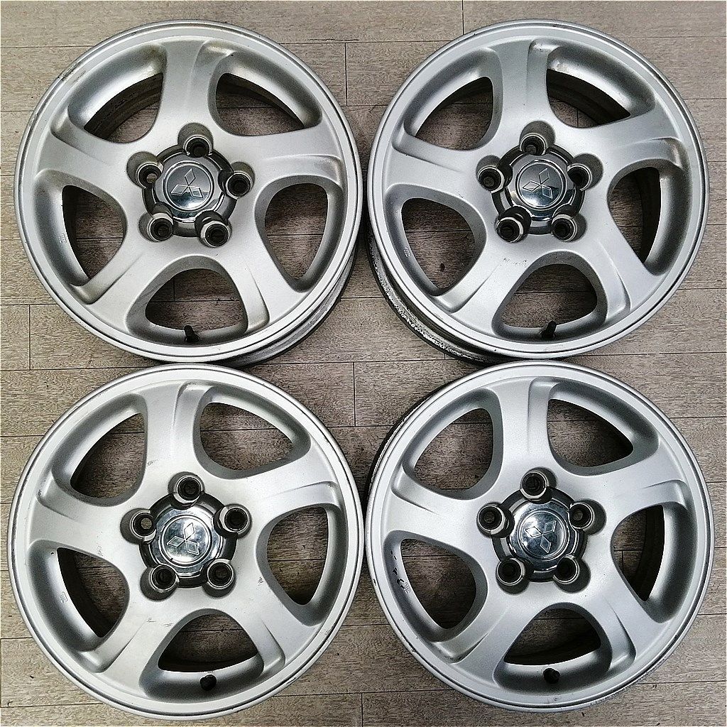 ミツビシ純正アルミ 4本 パジェロミニ 15インチ 15x5.5J - メルカリ