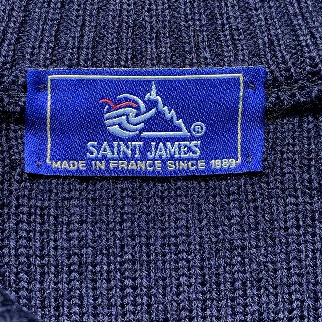 SAINT JAMES カーディガンセーター 80s-90s vintage 80年代-90年代