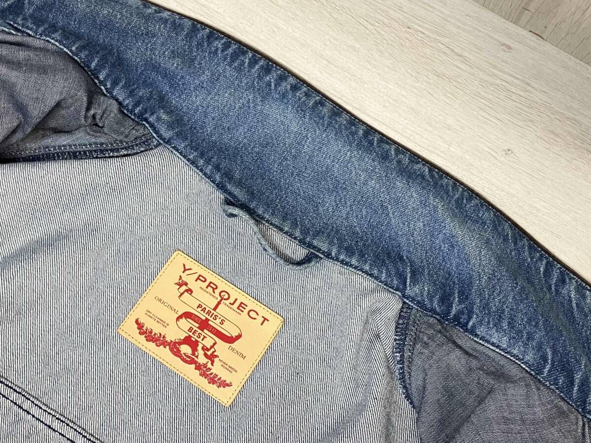 Y/PROJECT 20AW Pop Up Denim Jacket ポップ アップ デニム ジャケット 