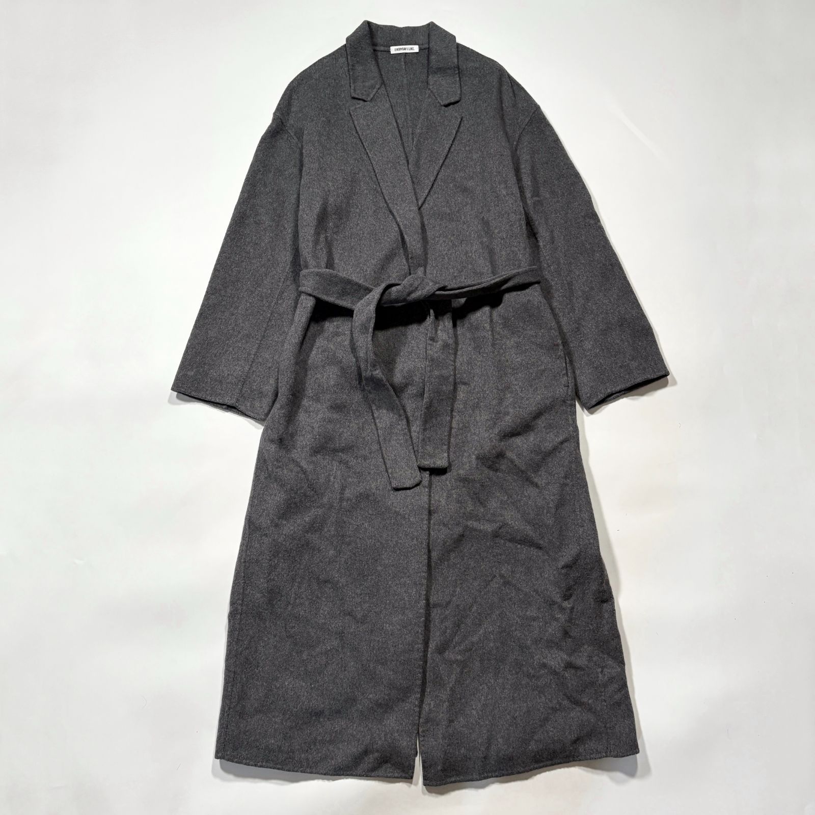 EVERYDAY I LIKE エブリデイアイライク Oversize ガウンコート ダブル