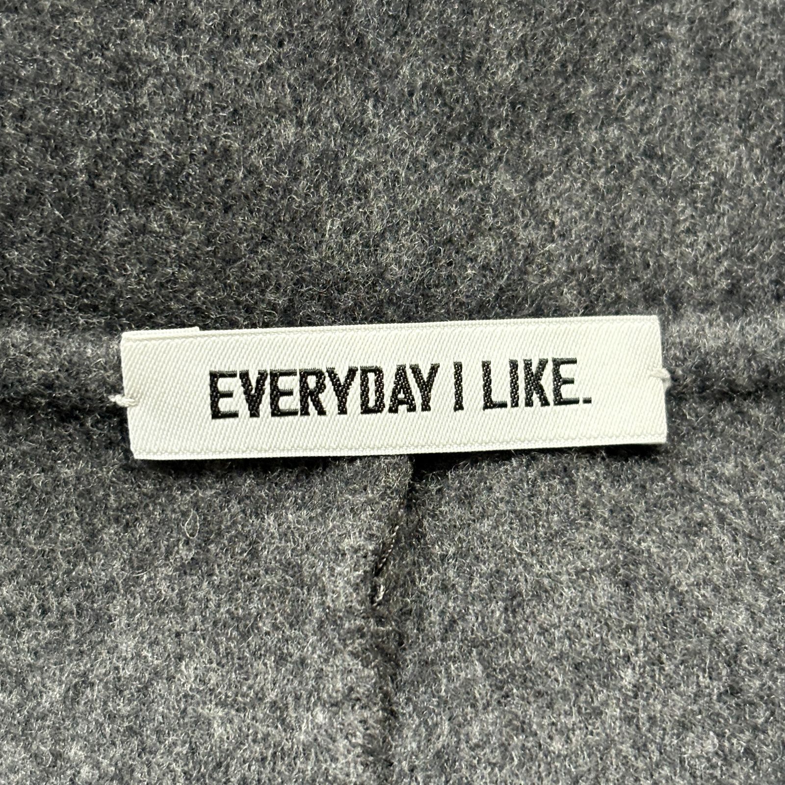 EVERYDAY I LIKE エブリデイアイライク Oversize ガウンコート ダブル 