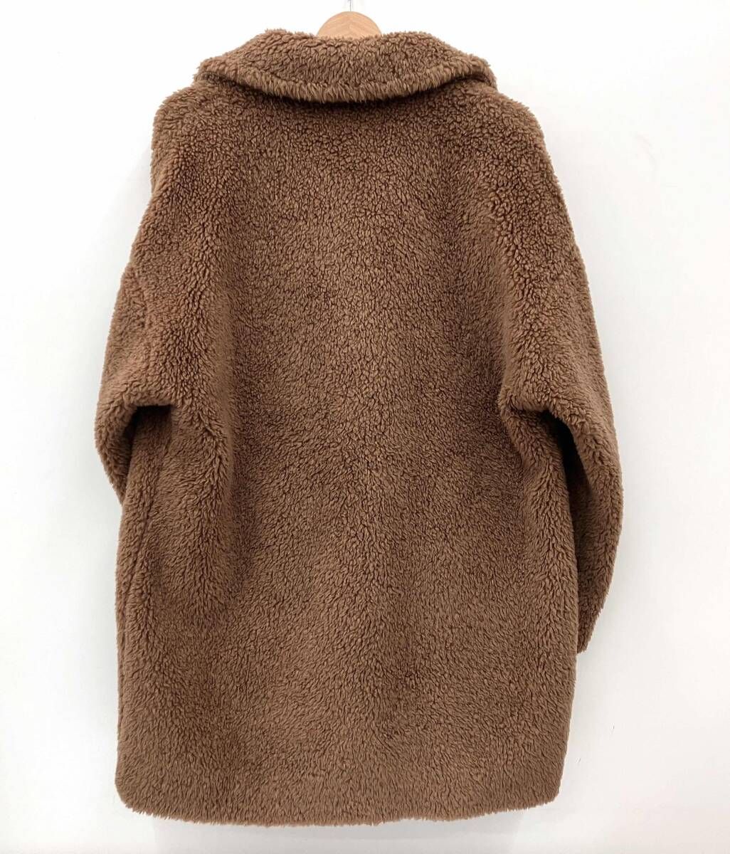 ブラック Max Mara マックスマーラ テディベアアイコンコート