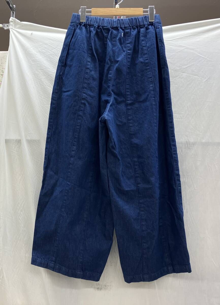 SETTO セット SPT1000L24 パラシュートパンツ デニム ブルー