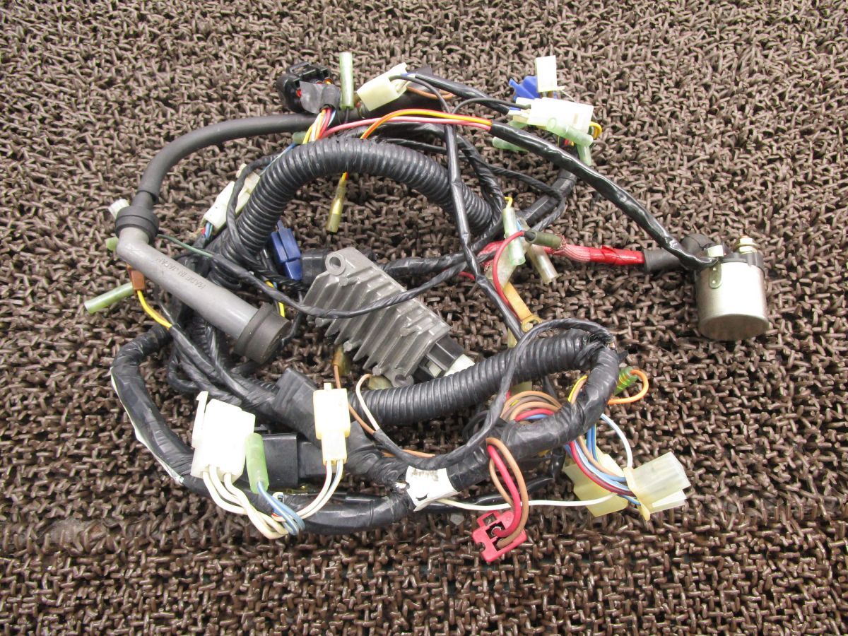 TT250R メインハーネス △A4528 レギュレター！ イグニッションコイル