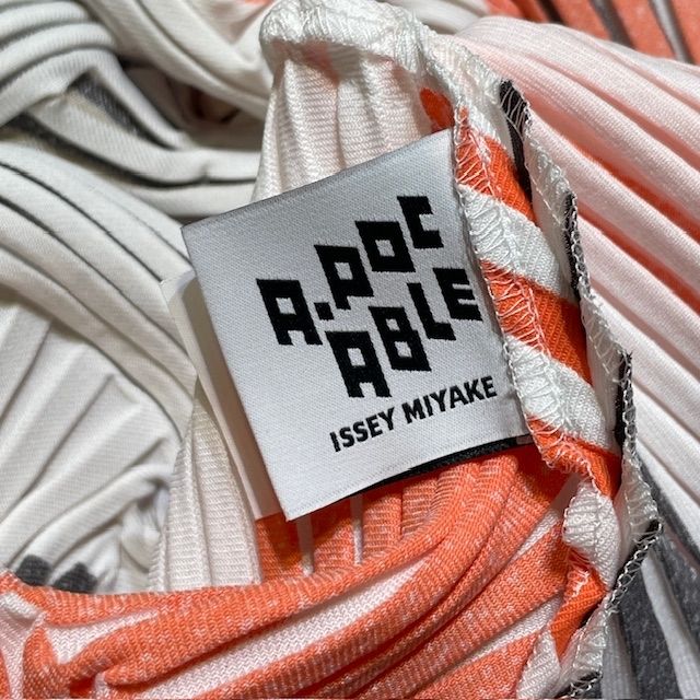 25ss／A-POC ABLE ISSEY MIYAKE／TYPE-P 002／AT51FH056 半袖