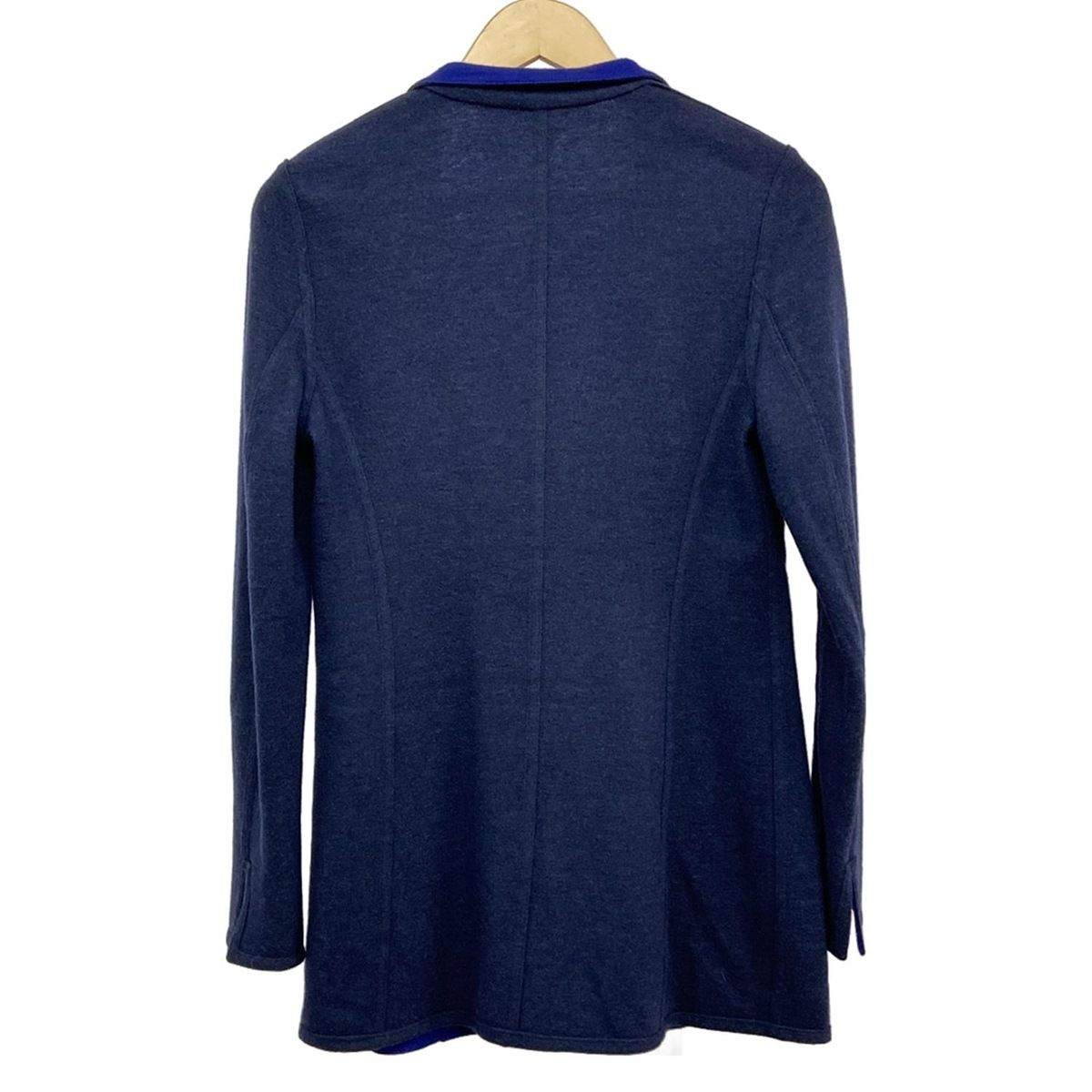 AKRIS(アクリス) ジャケット サイズF38 レディース美品 - ネイビー