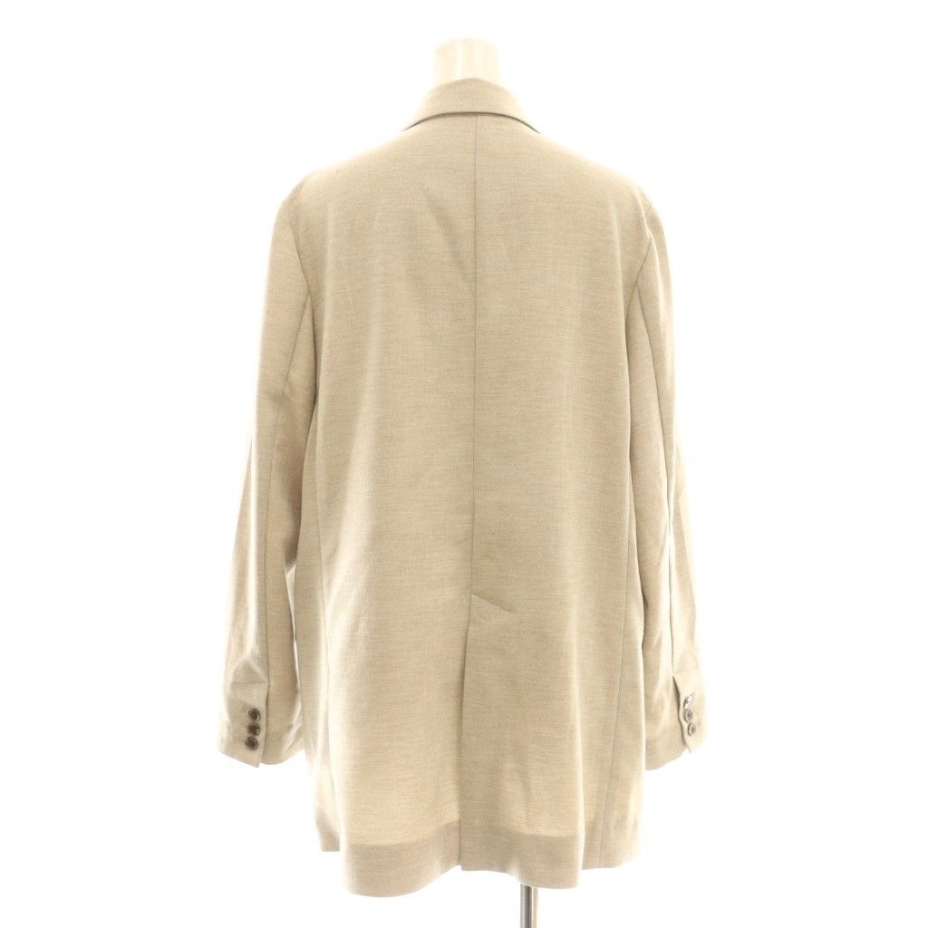 スローブ イエナ SLOBE IENA 24SS リネンライクツイルダブルブレスト