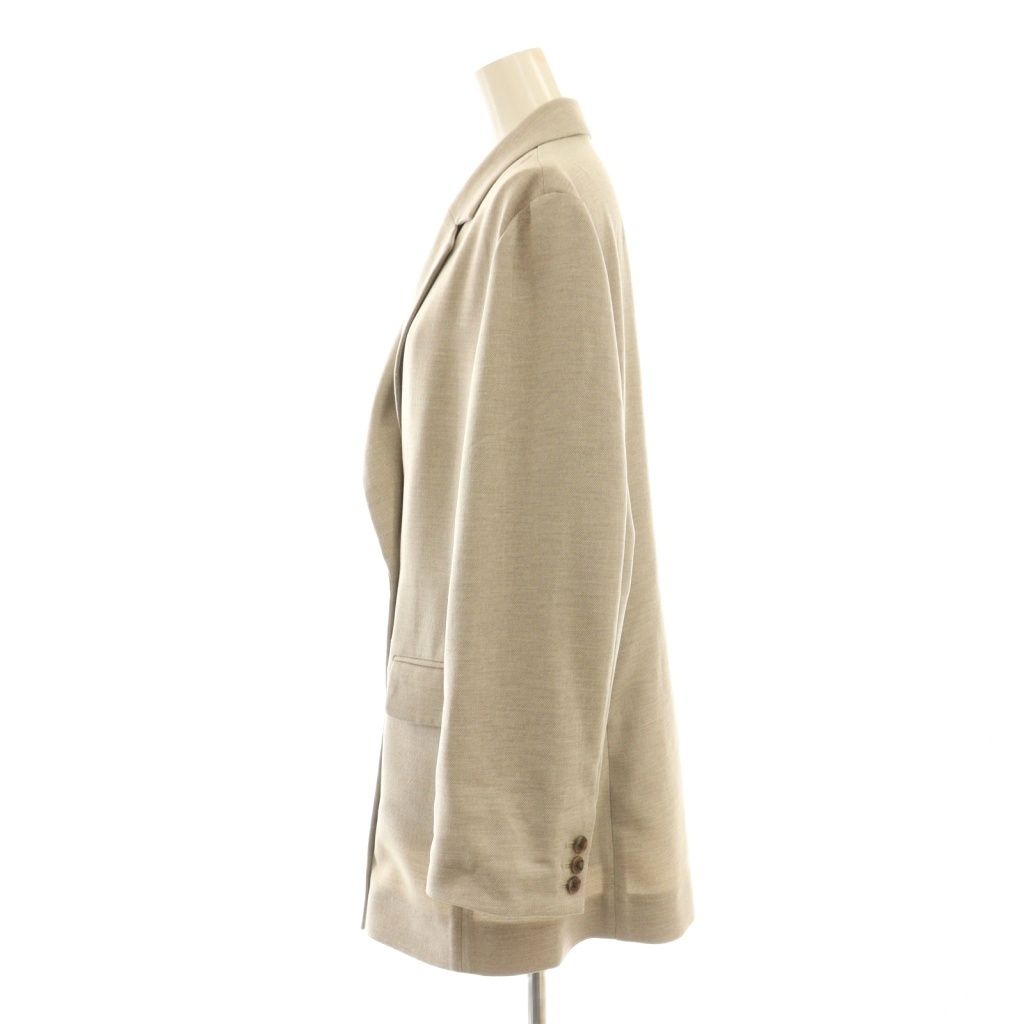 スローブ イエナ SLOBE IENA 24SS リネンライクツイルダブルブレスト