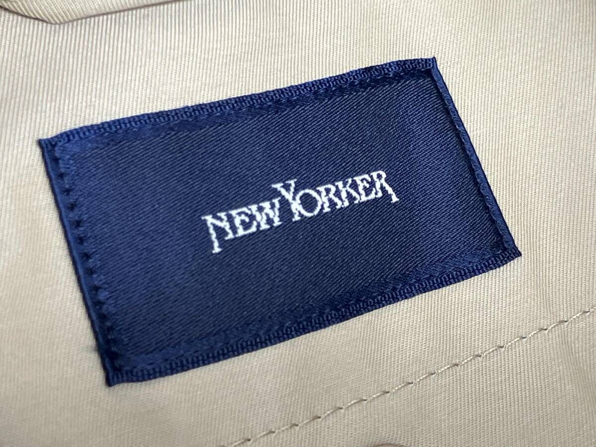 NEWYORKER 60-51-3950 TCオーガニックギャバ トレンチコート ロング 