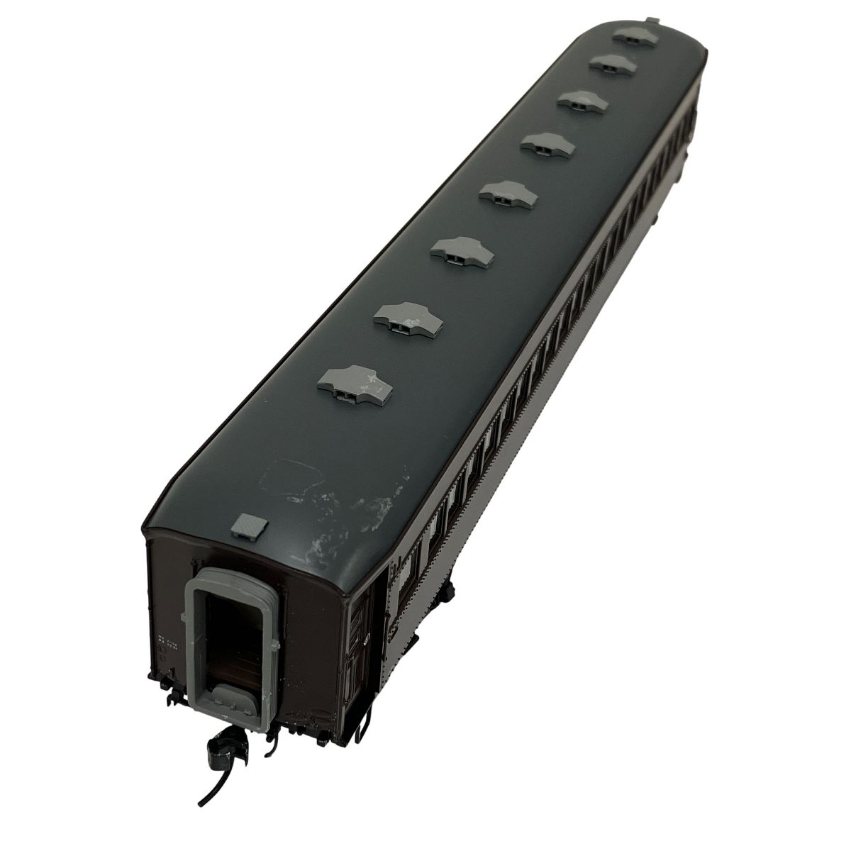 天賞堂 No.57011 スハ32系客車 スハ32 丸屋根車 ぶどう色2号 タイプ 原型扉 HOゲージ 鉄道模型 良好