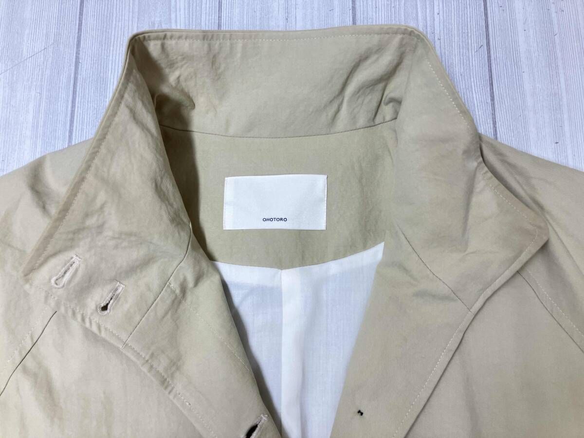 OHOTORO オオトロ drop trench coat ドロップ トレンチコート