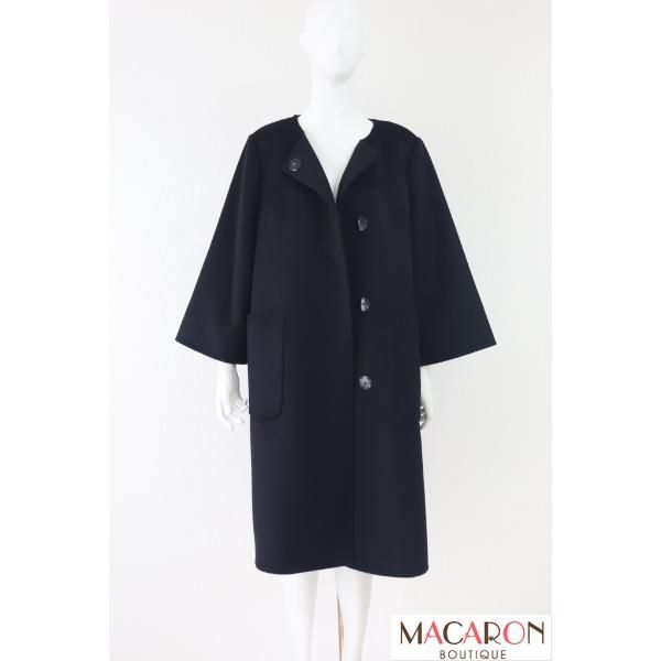 Rene カシミヤダブルフェイスコート 6148300 黒/ブラック 2021年商品