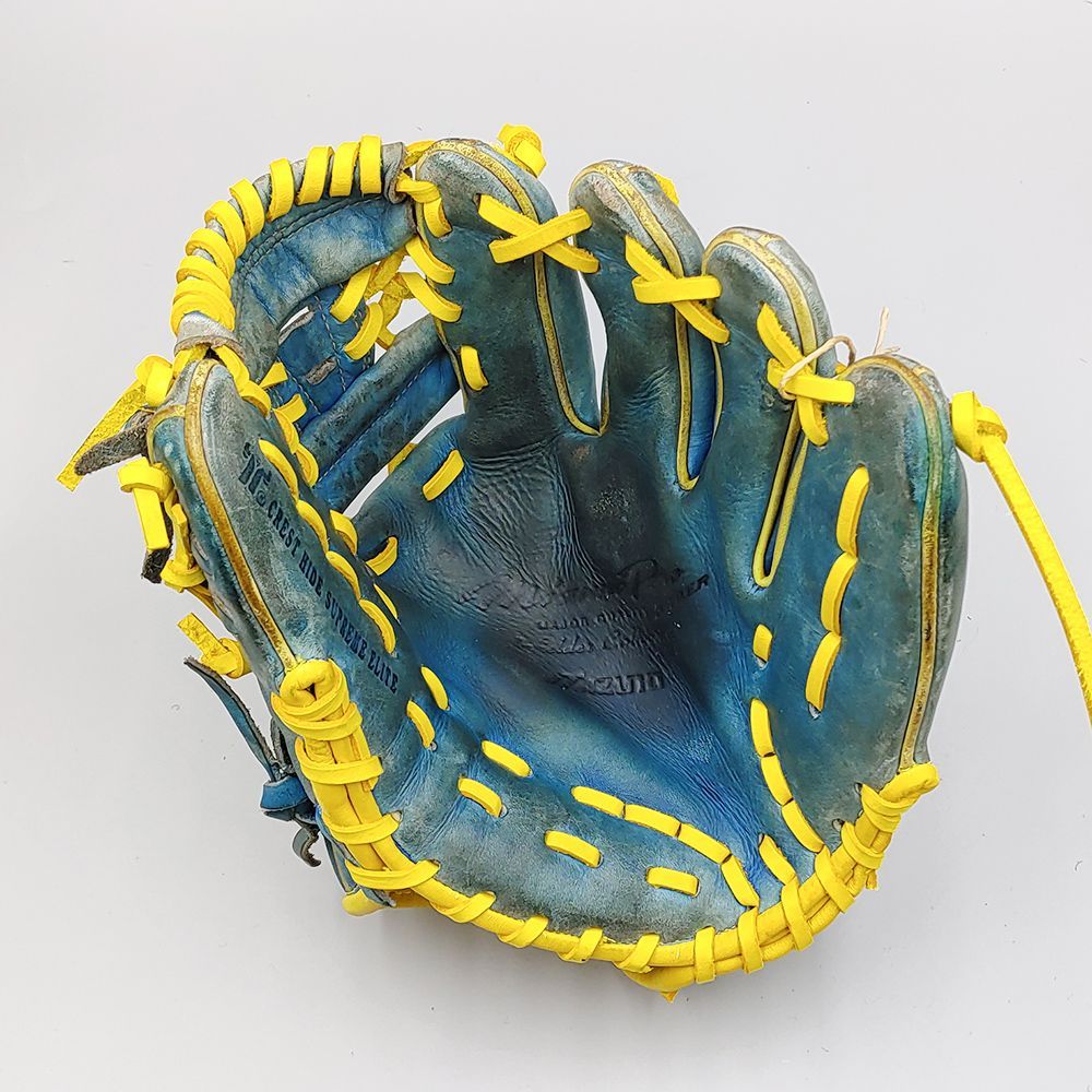 デザインリメイク済み】 ミズノプロ 軟式グローブ / 内野手用 型付け