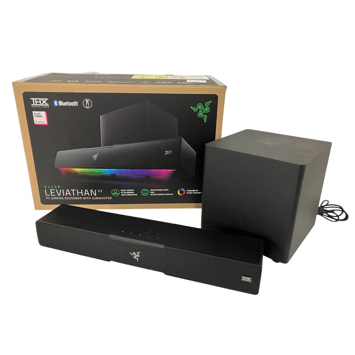 Razer Leviathan V2 RC-30-039201 RZ05-0392 サウンドバー サブ