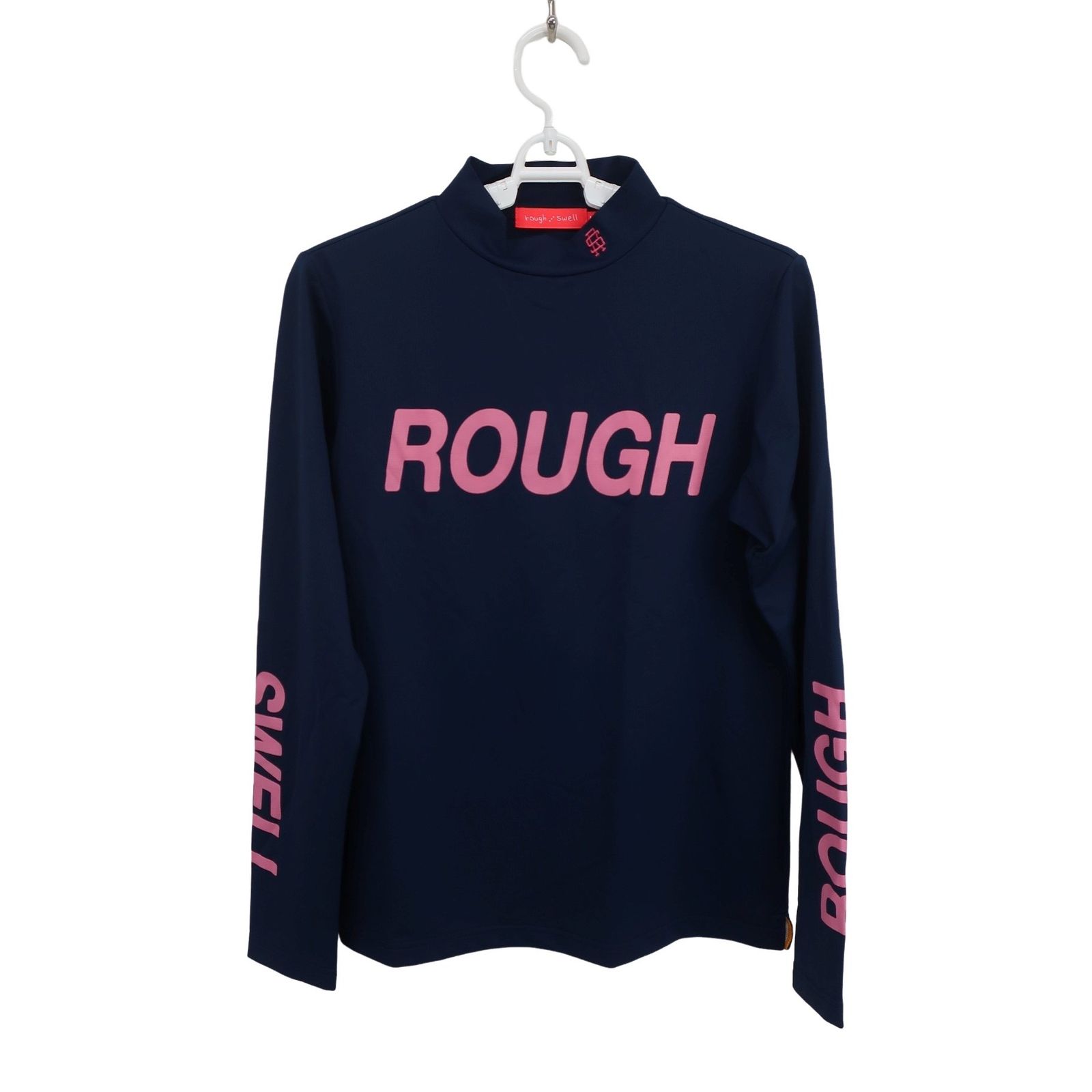 美品】rough&swell(ラフ＆スウェル) ハイネックシャツ ネイビー