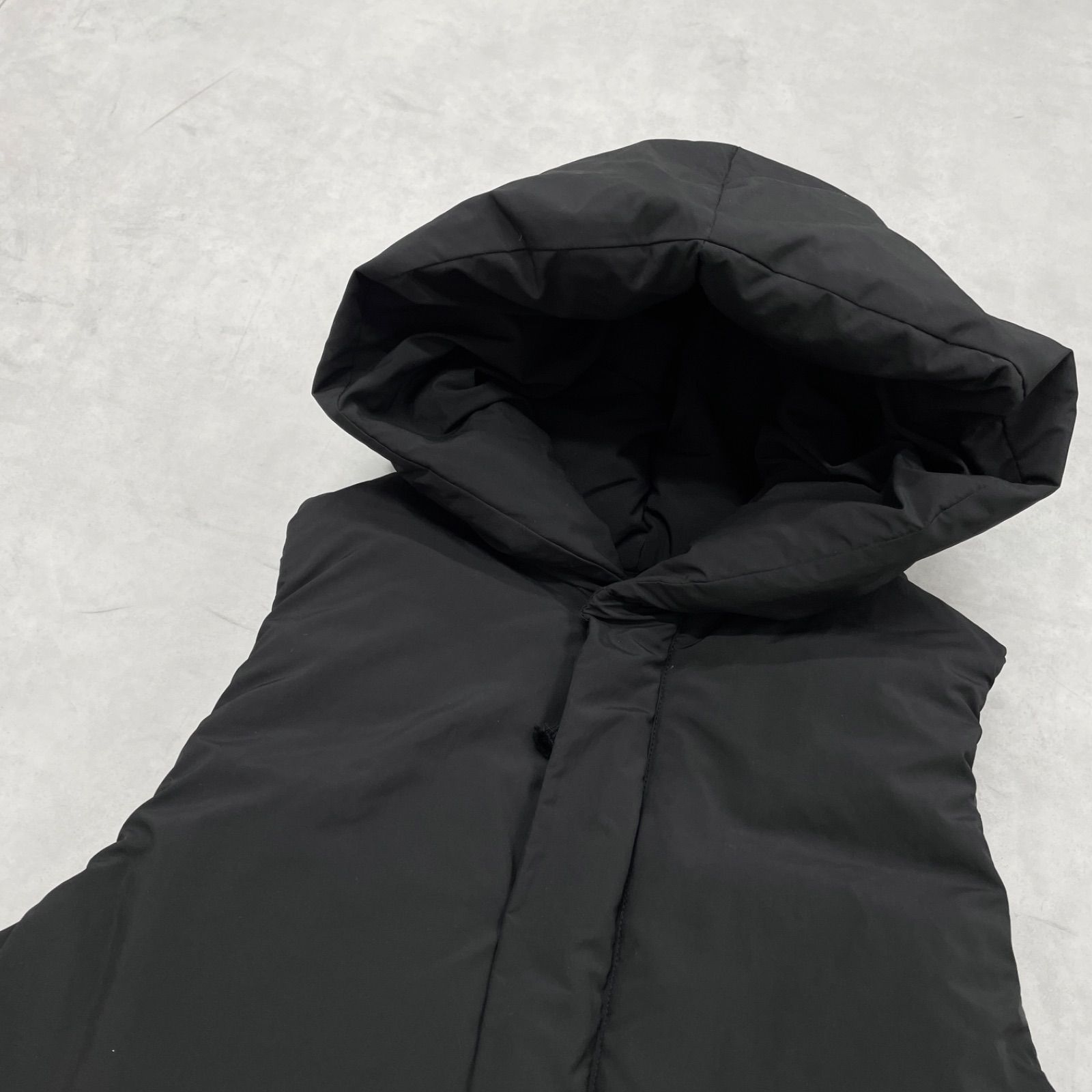 SLOBE IENA ブラック フード付き ダウンベスト