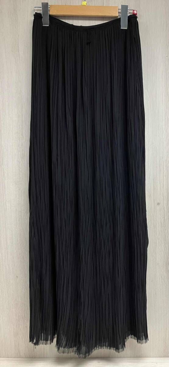 Maison Margiela GARMENT REMODELLED FOR S52MI0009 S78565 メゾンマルジェラ ロングスカート プリーツ レディース S ブラック
