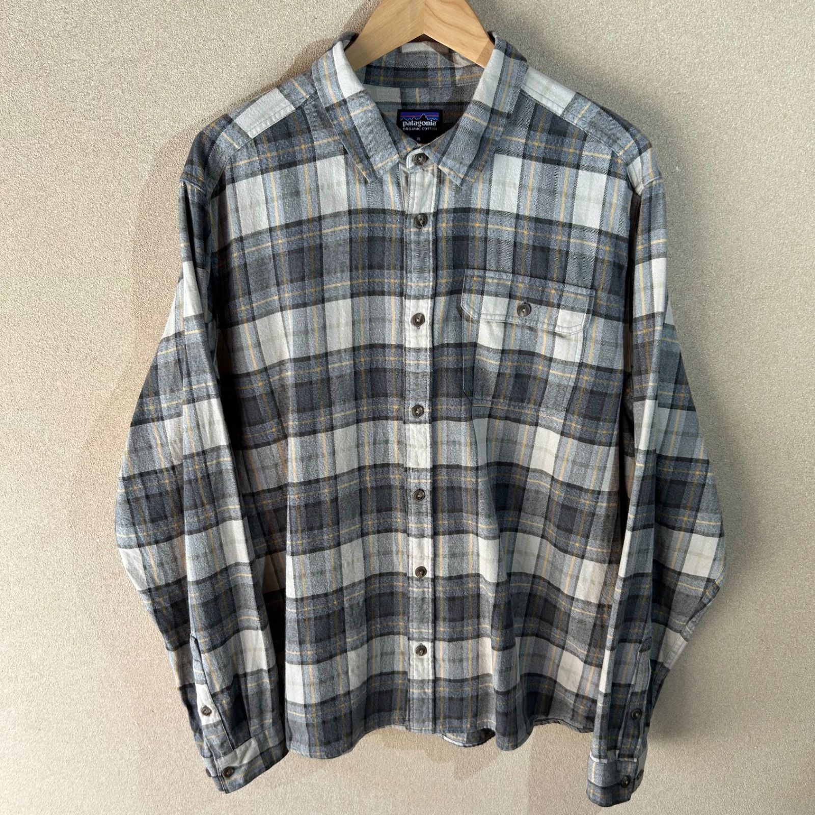 Patagonia FA24年 XLサイズ ライトウェイトフィヨルドフランネルシャツ