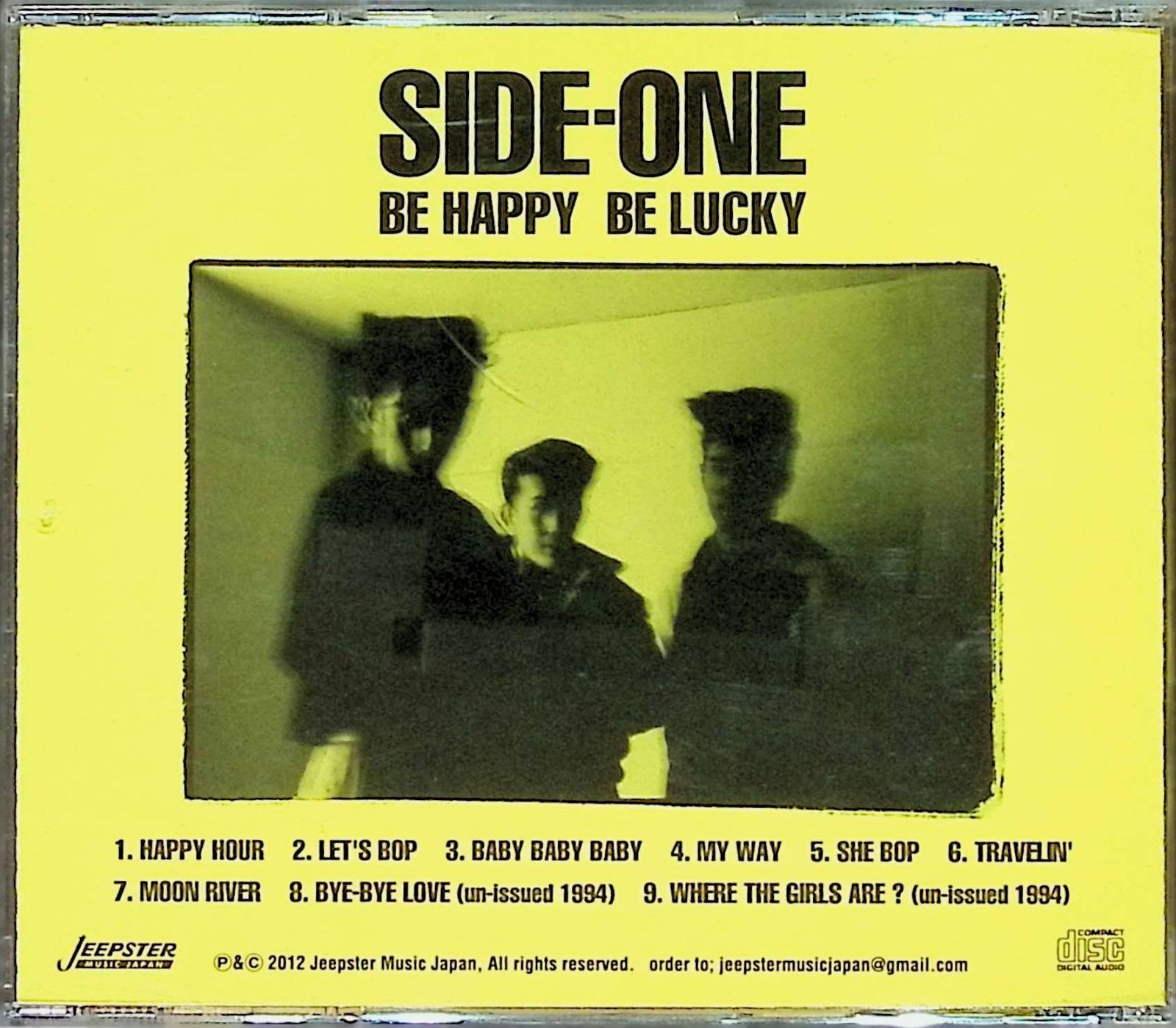 BE HAPPY BE LUCKY / SIDE-ONE (CD) - メルカリ