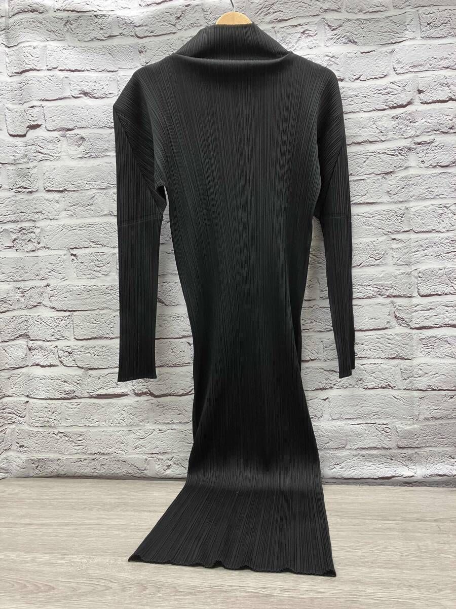 PLEATS PLEASE/PP04-JH632 /ハイネック ロング'ワンピース/表記サイズ4