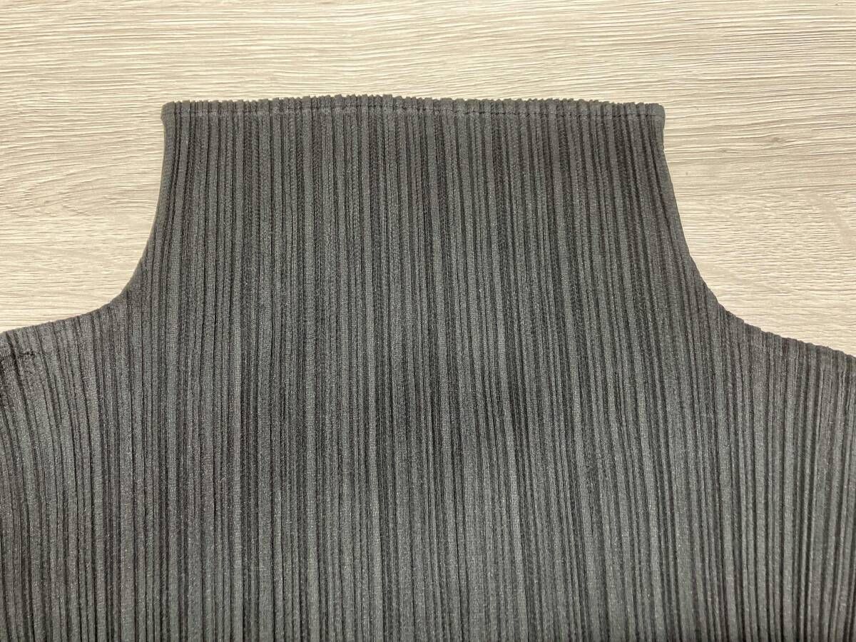 PLEATS PLEASE/PP04-JH632 /ハイネック ロング'ワンピース/表記サイズ4