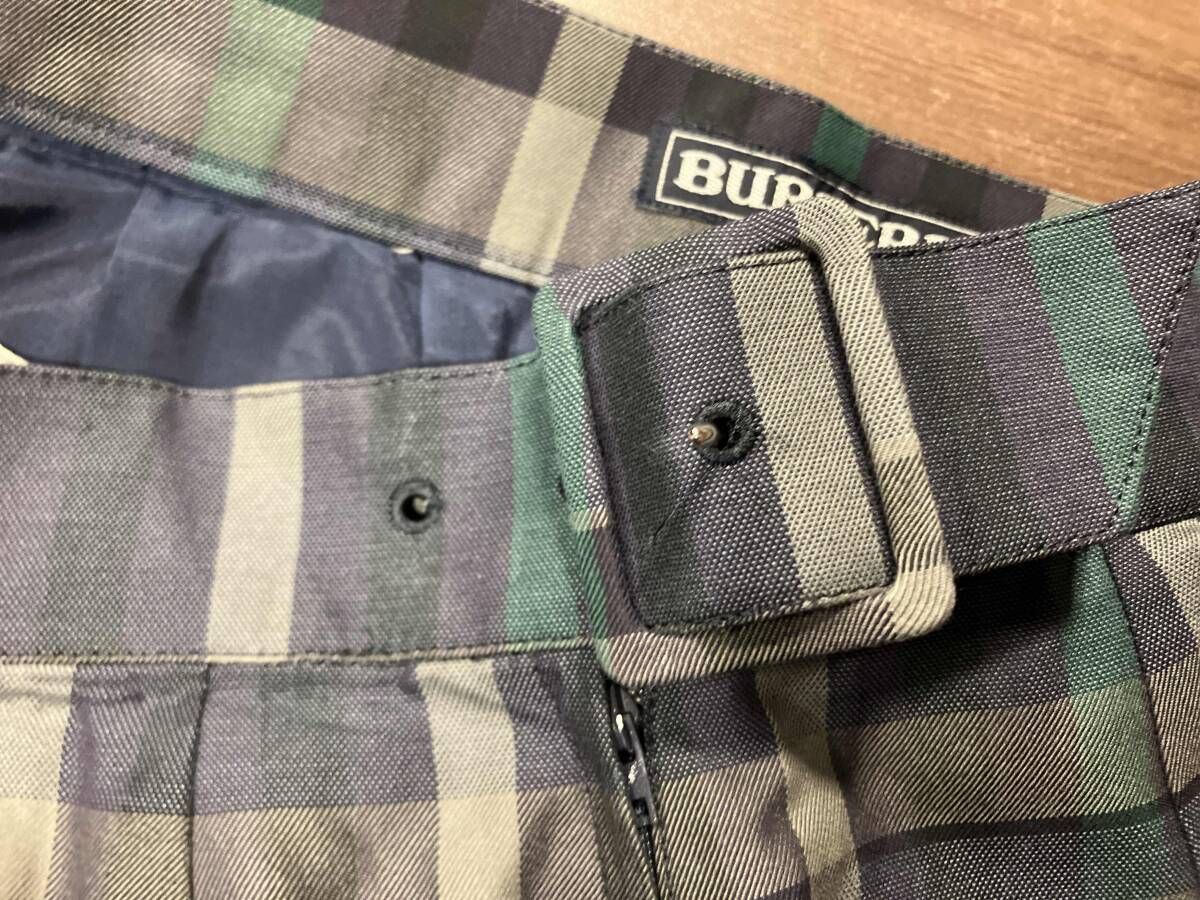 Burberrys ﾊﾞｰﾊﾞﾘｰｽﾞ ｾｯﾄｱｯﾌﾟ ﾊﾟｰﾌﾟﾙ ﾁｪｯｸ ﾀﾞﾌﾞﾙﾌﾞﾚｽﾄ ﾃｰﾗｰﾄﾞｼﾞｬｹｯﾄ 